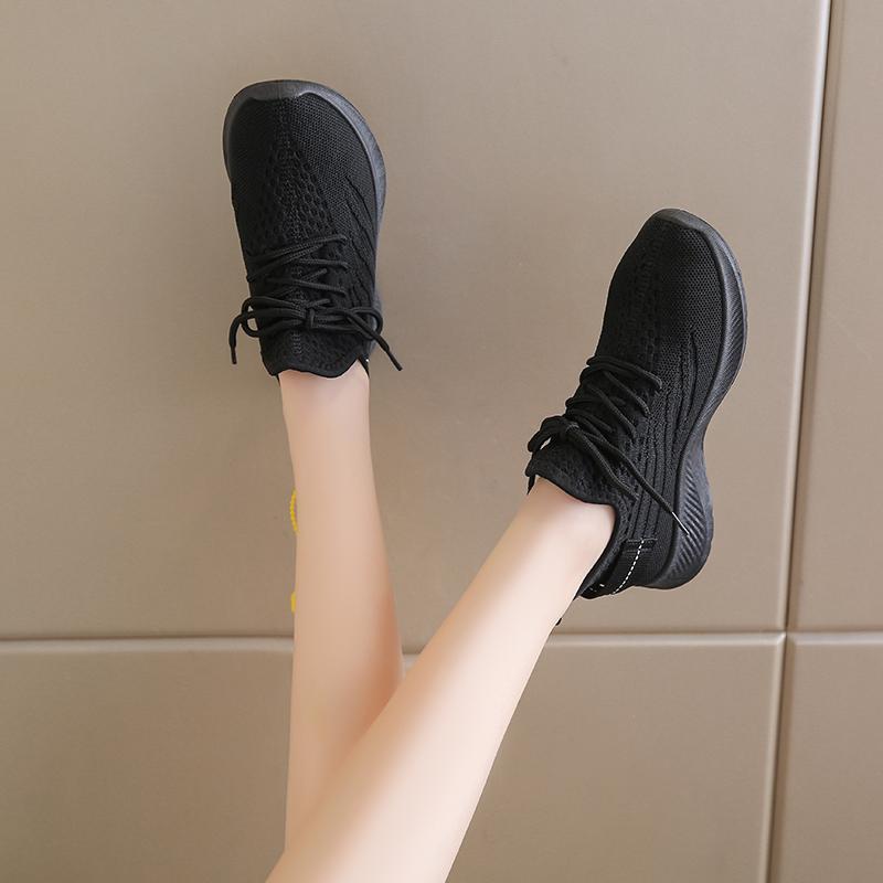 Mode Sommer Beliebt Allround Lässig Hohl Atmungsaktiv Damen Fliegenstrickschuhe Damen Hochwertige Sportschuhe Schuhe
