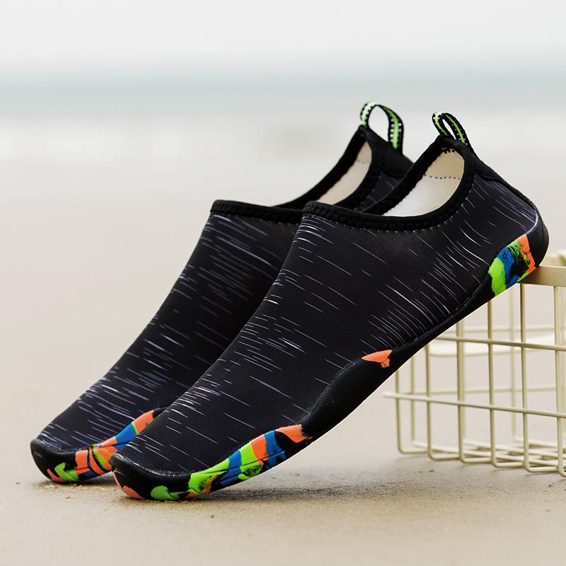 Unisex Wasserschuhe Outdoor Bequem Leicht Strand Barfuß Schwimmen Schnorcheln Surfen Schnelltrocknend Wassersportschuhe