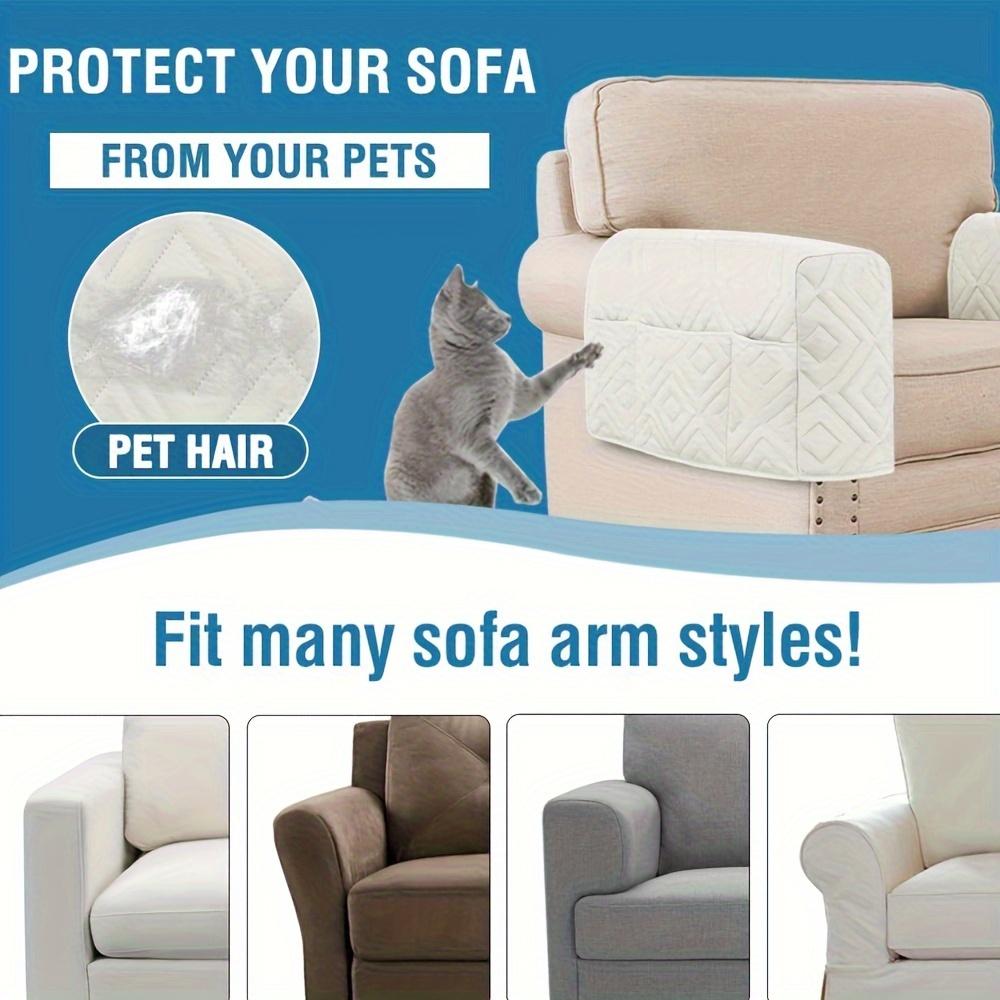 2pcs Sofa Armrests Gloves, Multifunctional Storage Hanging Bag, Remote Control Holder Magazines, Tablets, Mobile Phones, Sofa Armrests Organiser