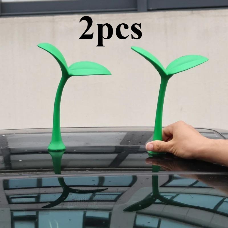 Διακόσμηση Οροφής Αυτοκινήτου 3D Τρισδιάστατο Αυτοκόλλητο Αυτοκινήτου Μπουμπούκι Λουλουδιού Πλοκάμια Φυτάριο Κέρατο Διαβόλου Κάντε Χαριτωμένο Αξεσουάρ Αντικρούσεων