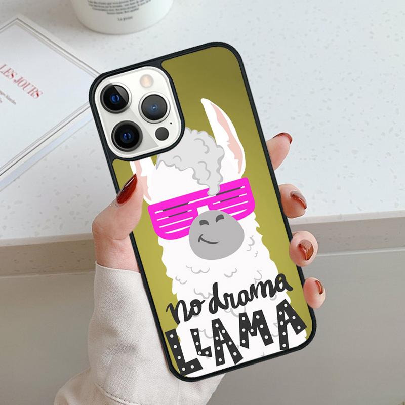 

No Prob-llama Lama Quotes Phone Case For iPhone 17 Air 11 12 13 14 15 16 Pro Max Cover For iPhone 17 Air Max Plus iPhone 11pro max