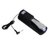 Universal Metal Sustain Pedal for Electronic Keyboards and Synthesizers