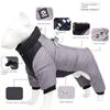 Dog Jacket Warm In Autumn and Winter Cover Belly Pet Cotton-padded Reflective Padded Dog Cotton-padded Jacket Outdoor Waterproof Clothing.