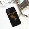 Africa Map Geogra Phone Case For iPhone 11 12 Mini 13 14 15 Pro XS Max X Plus SE XR Shell