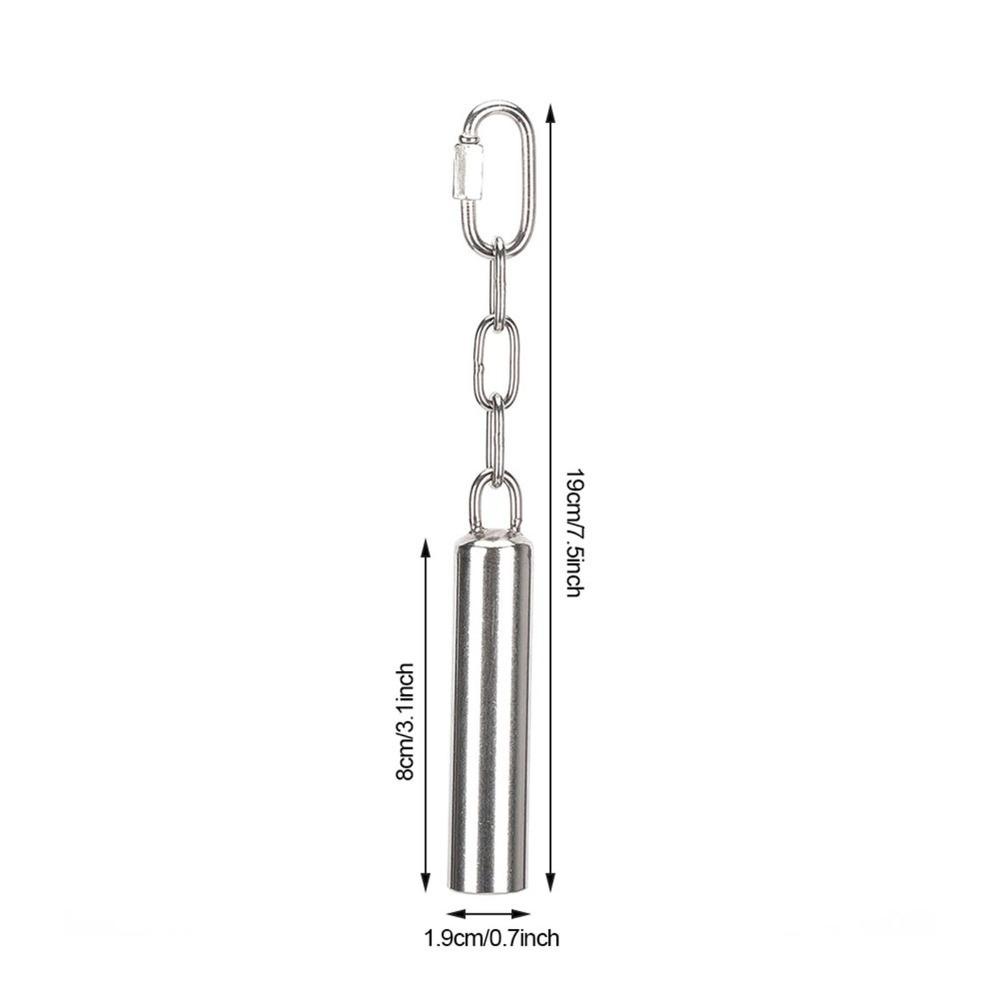 Heavy Duty Stainless Steel Bell Sweet Sound Parrot Bell Toy Durable Hanging Bell Toy Bird Cage Use