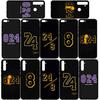 Phone Case for Samsung Galaxy S25 S23 S22 S24 Ultra FE Plus A05 A06 A15 A16 A36 A37 A35 A54 A55 A56 A57 A25 A53 Basketball Sports No 24 No24 8 Cover