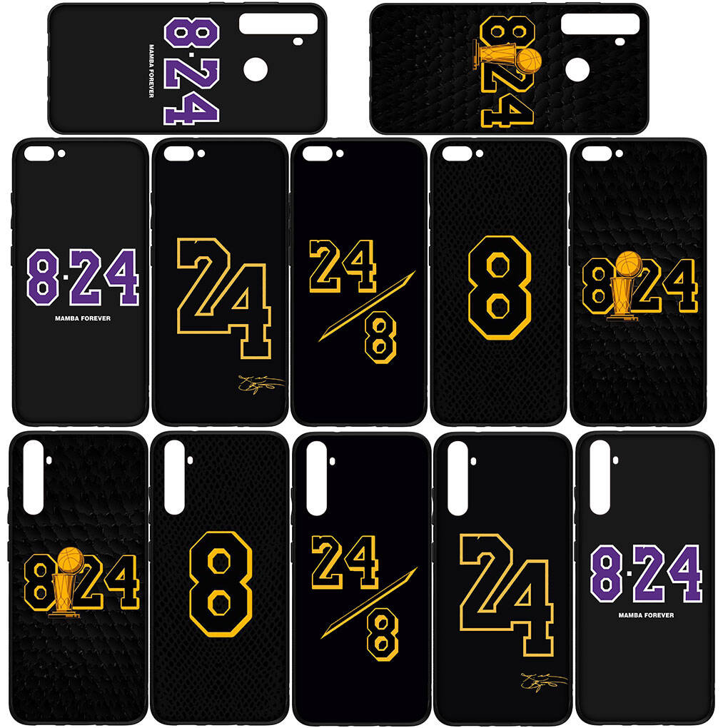 Phone Case for Samsung Galaxy S25 S23 S22 S24 Ultra FE Plus A05 A06 A15 A16 A36 A37 A35 A54 A55 A56 A57 A25 A53 Basketball Sports No 24 No24 8 Cover