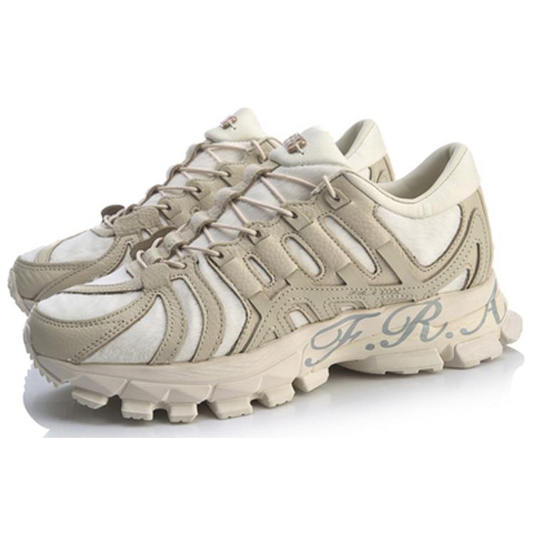 New LiNing Furious Rider Runner Cushioning Abrasion Resistant Support Rebound Low Top Running Shoes Women's Pearl White ARZP016-2