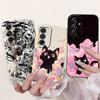 For Samsung Galaxy A17 Case SM-A176B Luxury Bowknot Flower Soft Silicone Shockproof Cover For Samsung A17 4G SM-A175F A 17 Shell