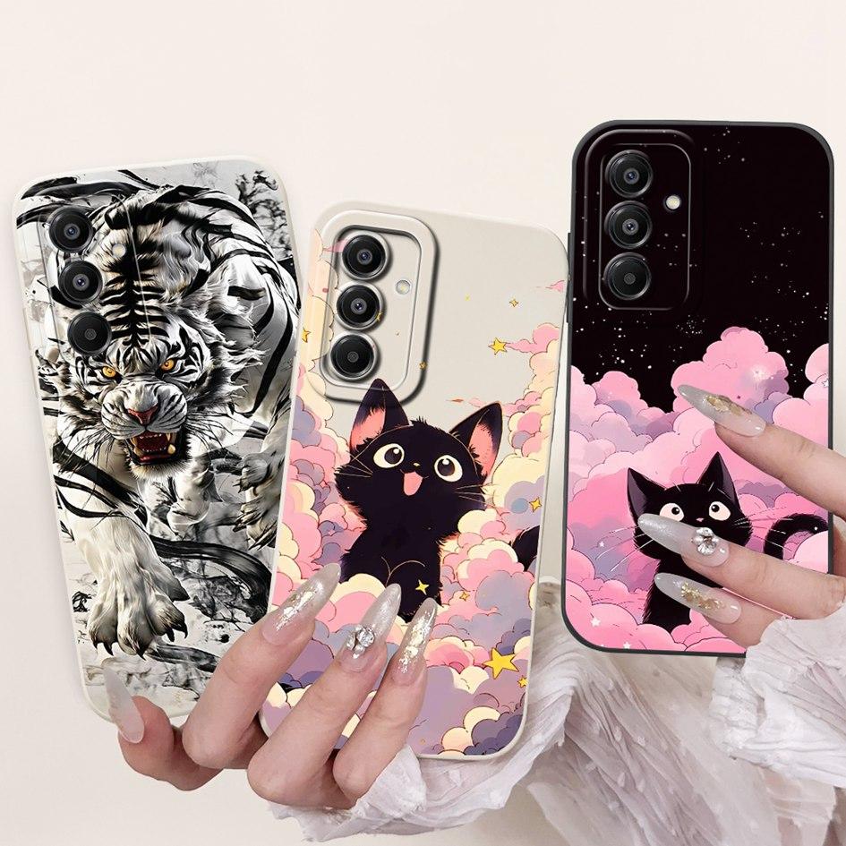 For Samsung Galaxy A17 Case SM-A176B Luxury Bowknot Flower Soft Silicone Shockproof Cover For Samsung A17 4G SM-A175F A 17 Shell