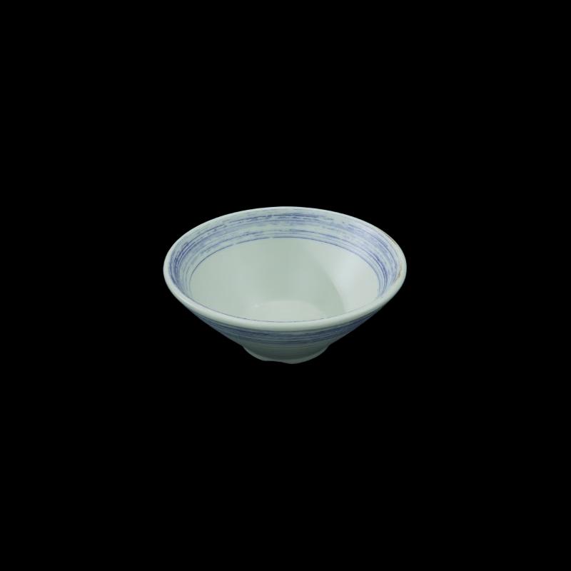 Fulu Donghao 73158 Blue Rim Threaded 7-inch Bowl Set
