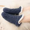 1 Pair Unisex Floor Socks Thickened Design Warm Anti-Slip Socks
