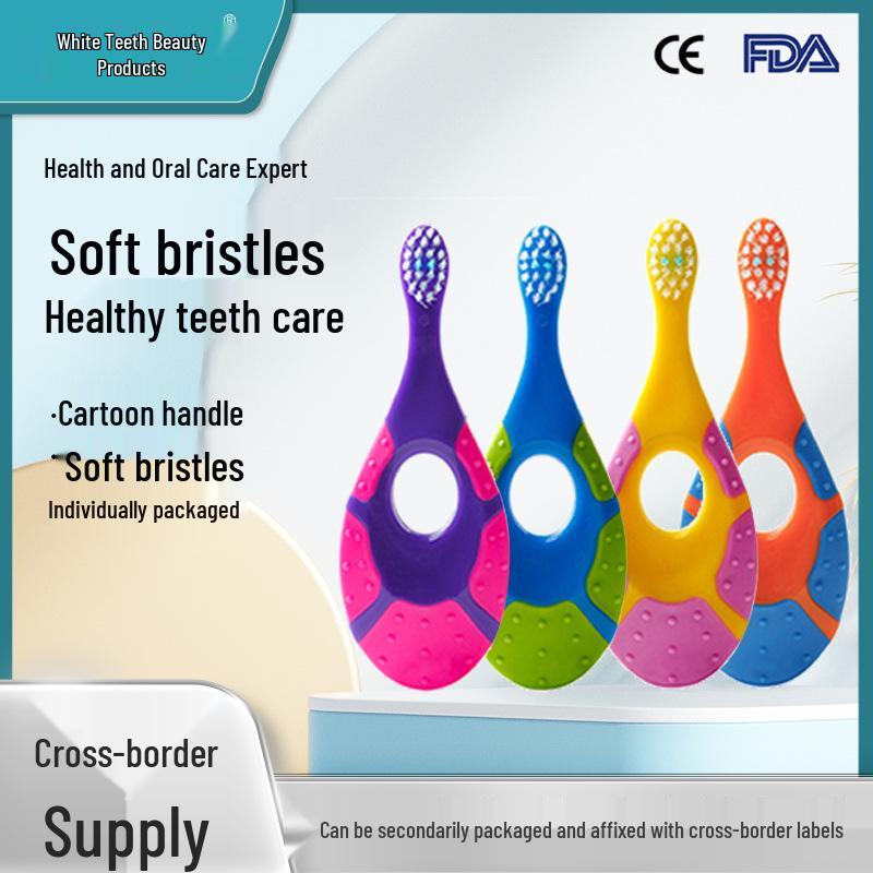 Baby Soft Bristle Toothbrush for 0-3 Years: Gentle Training for Deciduous Teeth