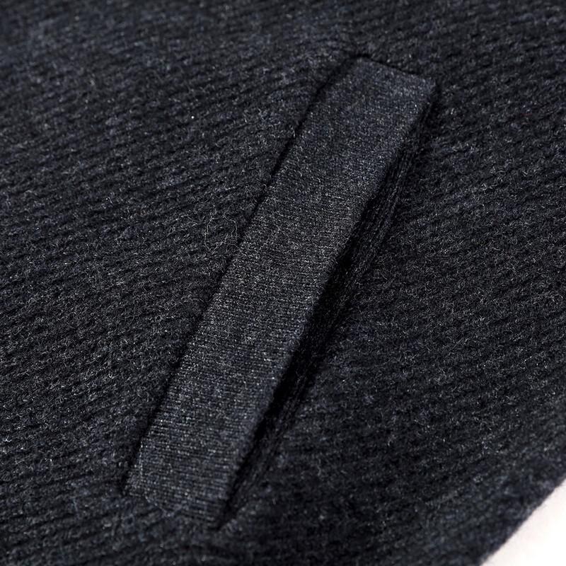 Men's 100% Lambswool Stand Collar Sweater