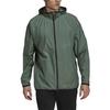 adidas Neo Unifarbene Windjacke mit Reißverschlusstasche Herrenjacken Grün GQ0579