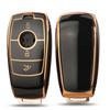 Jingyuqin New Arrival TPU Car Key Shell Case Fob for Mercedes Benz 2017 E Class W213 2018 S Smart Key