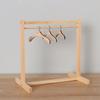 Poppen Houten Kledingrek Kleding Organizer Hangers Voor Poppen Handtas Kleding Poppen Metalen Hangers Kinderen Volwassen Speelgoed Verjaardagscadeau