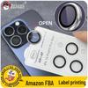 Apple 16 Pro HD Lens Film with Metal Ring for iPhone 15/14 - Eagle Eye Tempered Glass