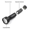 Aluminum Alloy 100-LED UV Flashlight