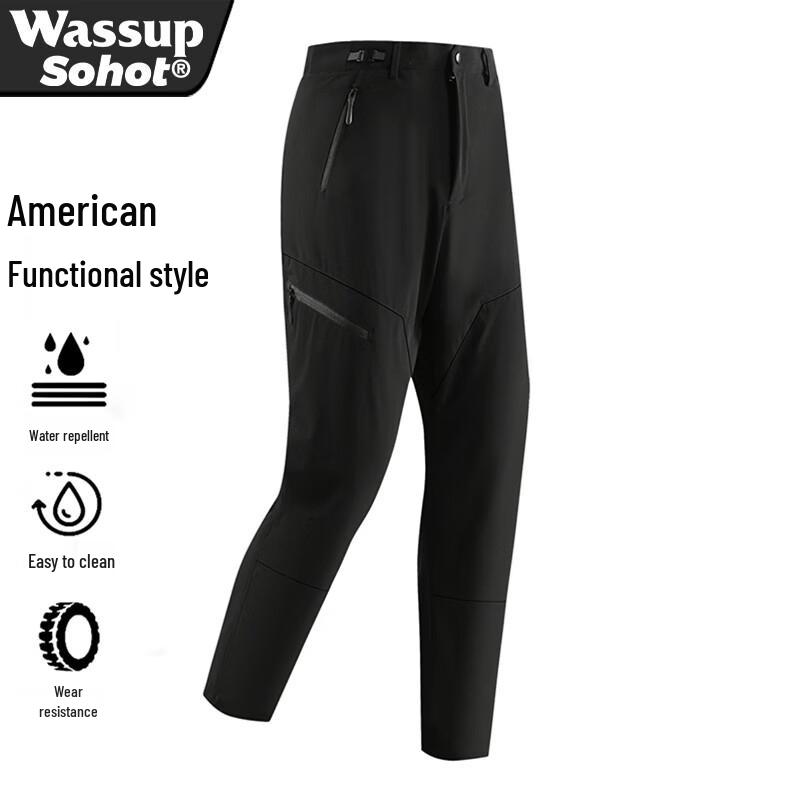 Wassup Sohot Men s Outdoor Soft Shell Trekking Pants 2XL