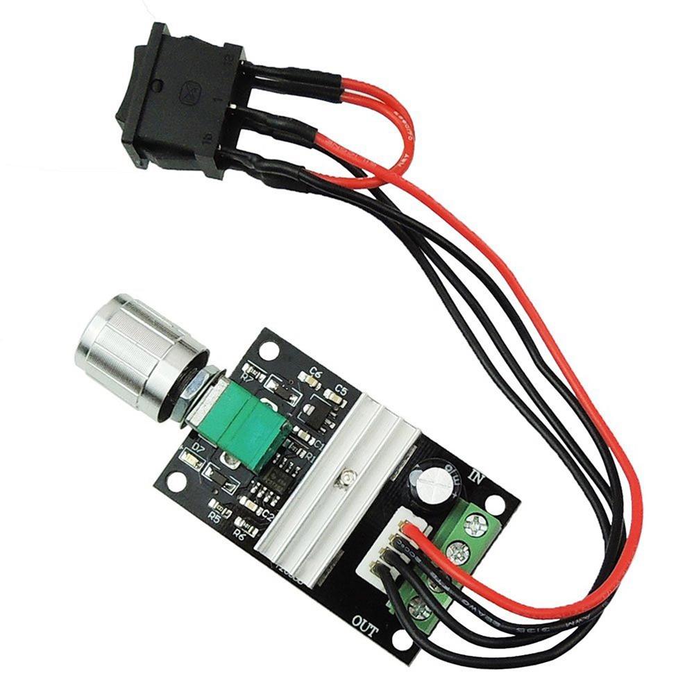 1203BB 6V 12V 24V 3A 80W Regulator prędkości silnika prądu stałego PWM Regulowany odwracalny przełącznik sterownika silnika