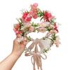 Children'S Headband Princess Super Fairy Wreath Headdress Girl Forest Series Simulation Flower Ribbon Headband Girl Head
