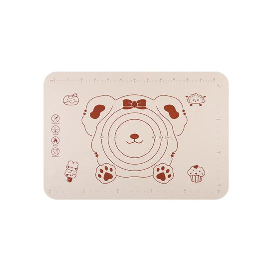 Yousheng Silicone Pad Baking Mat Sheet Kneading Dough Mat with Measurement Kitchen Rolling Mat Cookies Pizza Fondant Making Mat