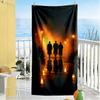 Peaky Blinders Soft Beach Towel Lightweight Applicable To Multiple Scenarios Vibrant Pattern Luxury Gift for Birthday Christmas Wedding