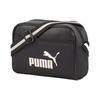 Puma Artificial Leather With Textile Shoulder Bag, Crossbody Bag Regular Unisex Black 078826-01