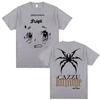 Singer CAZZU Latinaje Album 2026 Graphic T Shirts Men Women Clothing Harajuku Vintage Tshirt Casual Cotton Y2k
