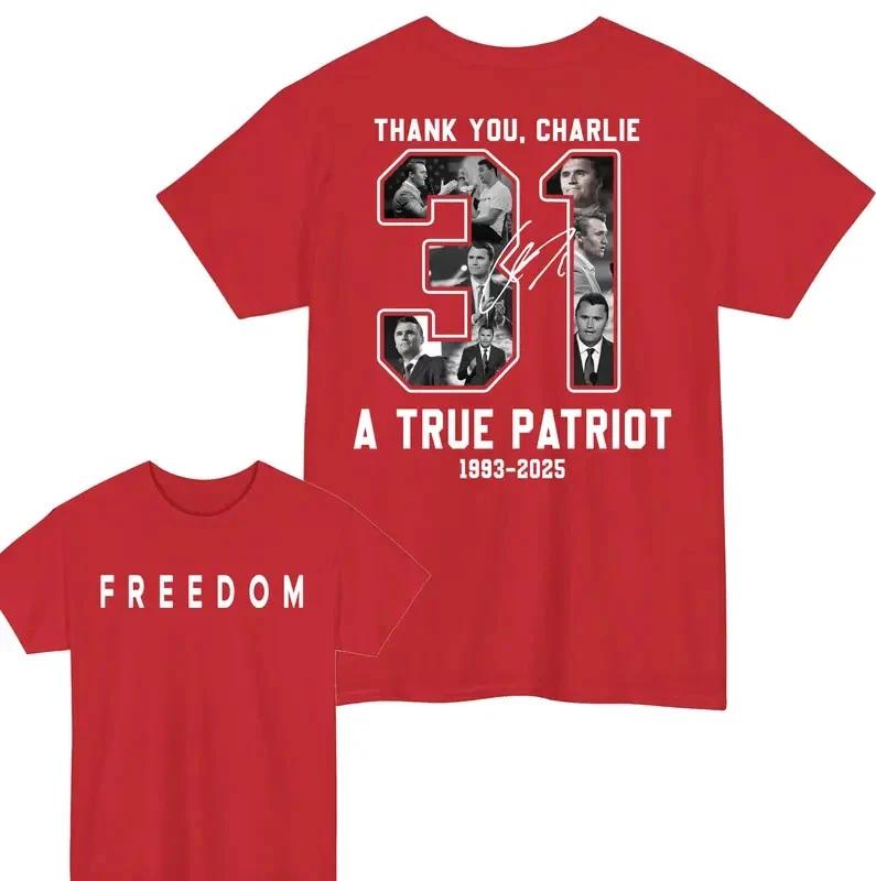 True Patriot Graphic T-Shirt Wear Red Oct 14 Freedom Memorial Tee L