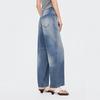 Tatu Women's 100% Cotton Washed Straight-Leg Jeans
