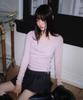 ROSEFRANTZ Drape Layered Halter Long Sleeve [Pink]