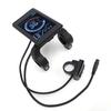 LCD panel displeje pro elektrokolo s USB barevným displejem 24V 36V 48V 60V Univerzální ovládací panel pro skútr s 6 piny