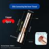 Purple Copper 500A Welding Gun Conductive Tip Holder, Gas Shielded 200A/350A MIG Accessories