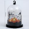 Halloween Pumpkin Light Decoration Battery Powered Sturdy Plastic Craft for Party Indoor Outdoor Festival Atmospheres