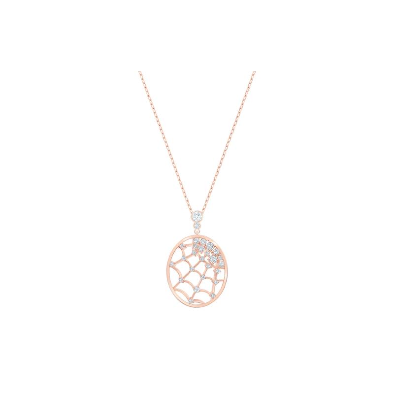 Swarovski Dream Catcher Necklace Women s Pink Gold 5488405