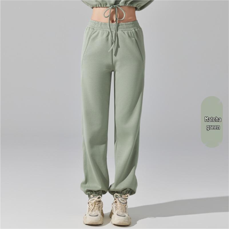 

Женские джоггеры с высокой талией, облегающего кроя - Весенне-осенние повседневные спортивные брюки для улицы XL