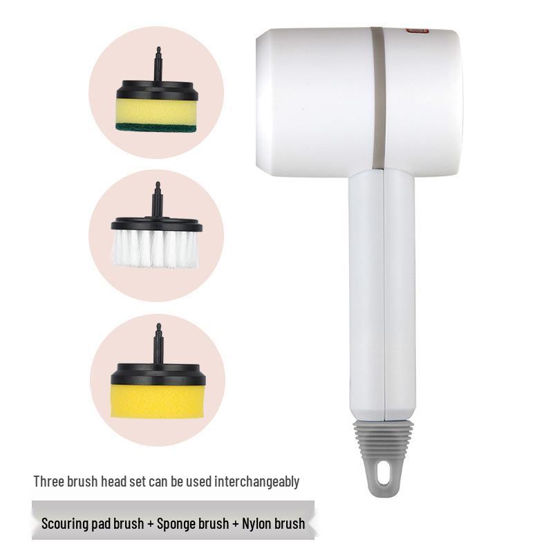 Multifunctional Handheld Electric Cleaning Brush for Kitchen, Bathroom, Bowls, and Shoes