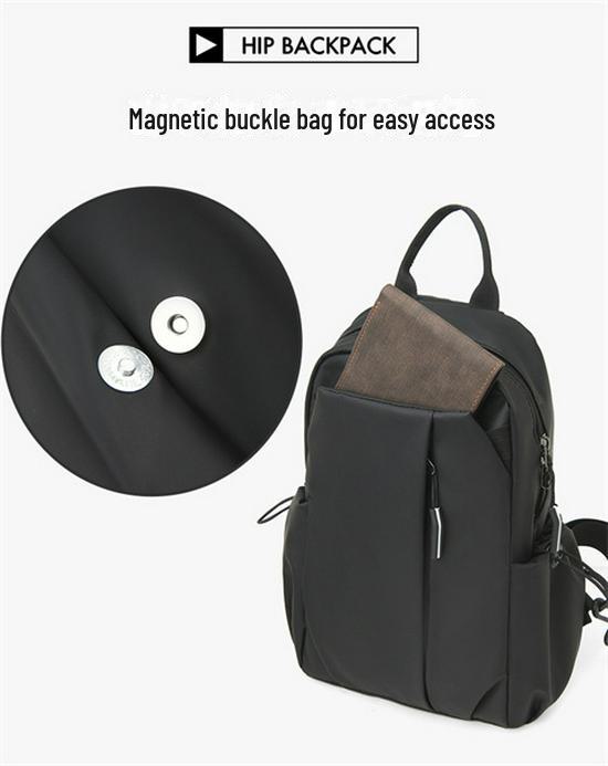 Men's Trendy Lightweight Messenger Bag - Stylish Casual Shoulder Chest Bag with Large Capacity for Commuting