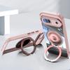 Magnetic Ring Holder Magsafe Case for Google Pixel 8A Transparent Acrylic PC Shockproof Wireless Charging Cover for Google 9 Pro
