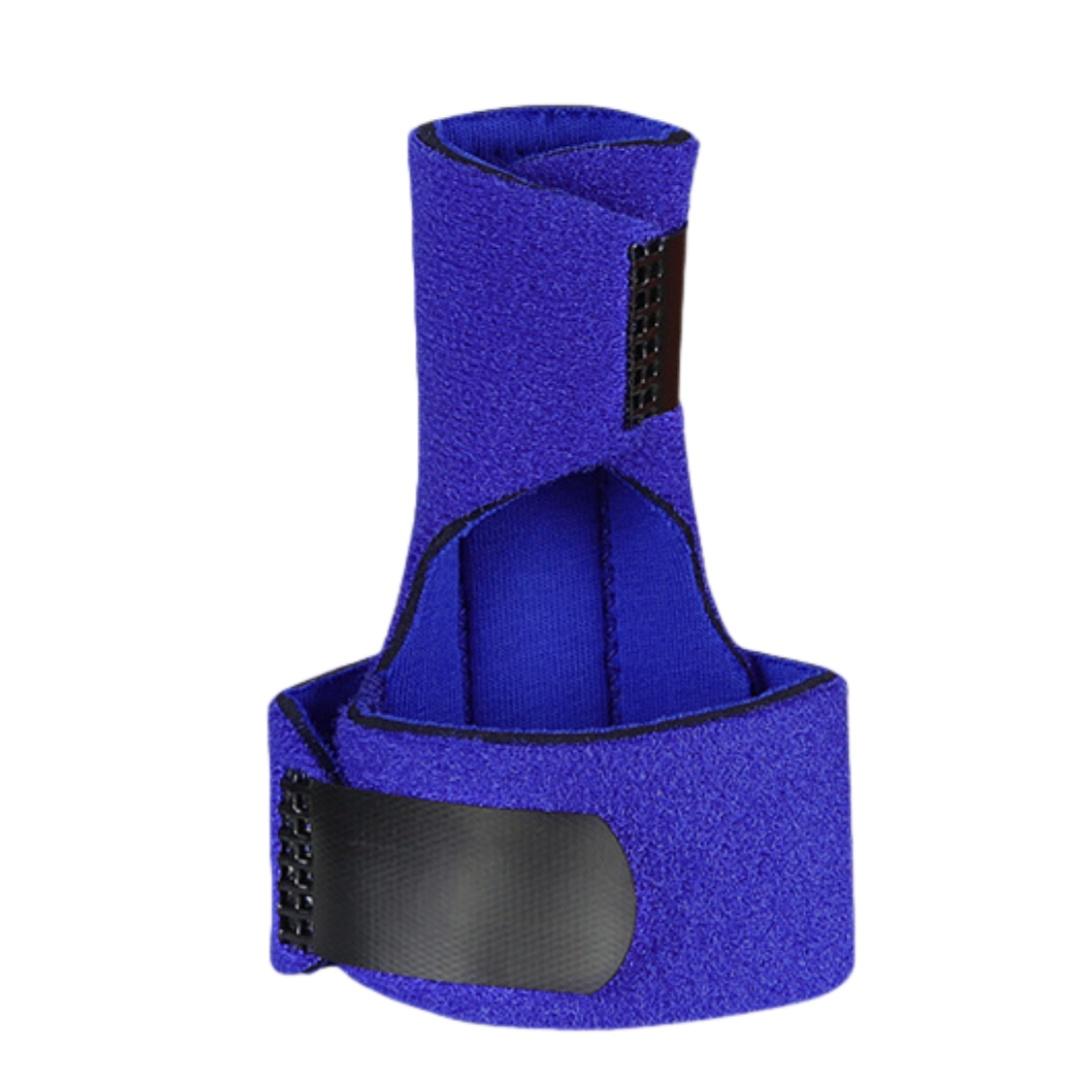 

1Pcs Adjustable Finger Fixing Strap With Aluminum Strip Finger Brace Trigger Finger Splint Finger Joint Sprain Protection Sleeve Left