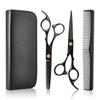 Stainless Steel Barber & Hairdressing Scissors Set: Flat Tooth & Thinning Options