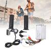 Electric Bike Controller Kit Brushless Motor Controller with Throttle Handle Grip Keys for Electric Scooter Modification
