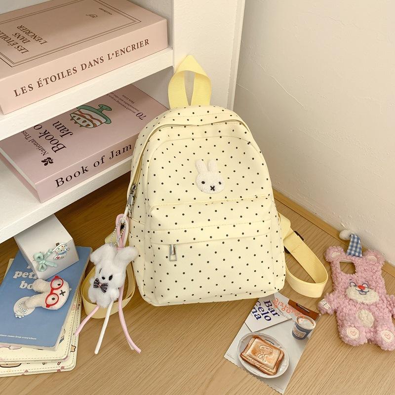 Schoolbag Japanese sweet backpack female cute 1-1 grade Korean version large capacity student schoolbag casual cartoon female backpack