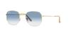 Solbriller 0RB3548 GRADIENT BLÅ GLASS 51 [Ray-Ban] 001/3F ARISTA/KLAR