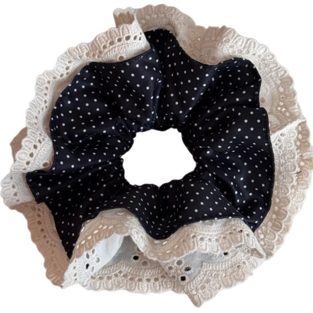 Large Size Ponytail Hair Scrunchies Rubber Band Hair Rope Elegant Hair Accessories  Girls