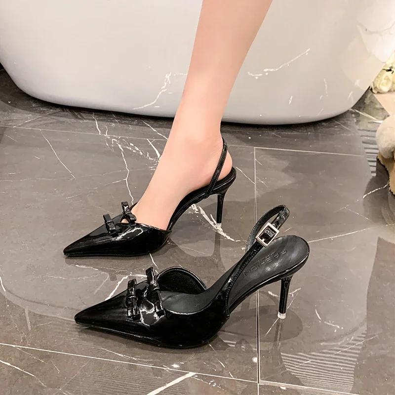 Women's High Heels Casual Slingback Pointed Sandals  Sexy 2025 Designer High Heels Summer Party Luxury