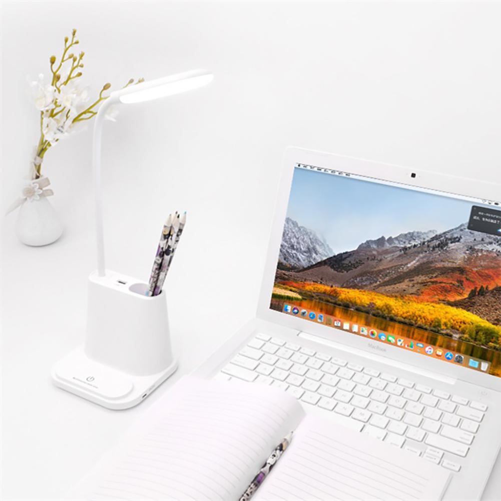 Multifunction Led Desk  Lamp Eye-caring Desktop Lamp With Fan For Student Study