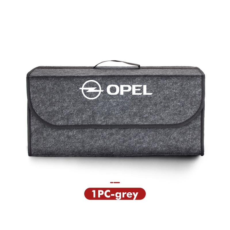 Car Storage Bag Folding Felt Organizer Box Trunk Tool Case For Opel Corsa Mokka Astra Cascada Adam Insignia Meriva Vectra